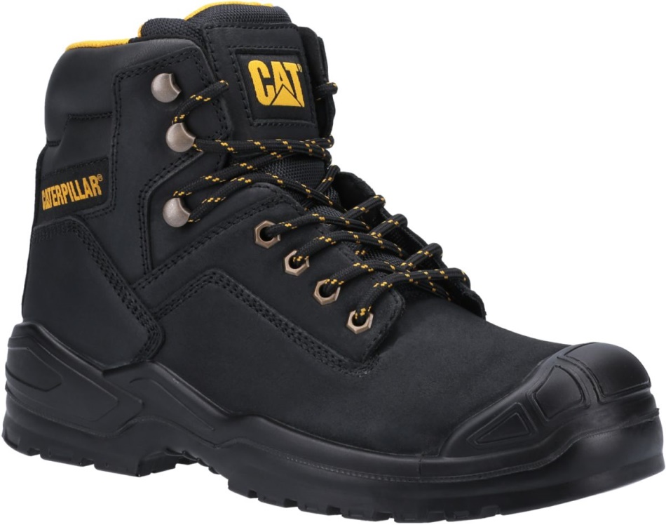 Caterpillar Striver Bump ατσάλινο δάχτυλο S3 Src μποτάκι εργασίας μαύρο