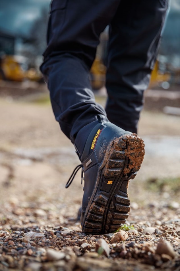 πλαίσιο S3 Wr Hro Sra ατσάλινη μπότα εργασίας μαύρη κάμπια