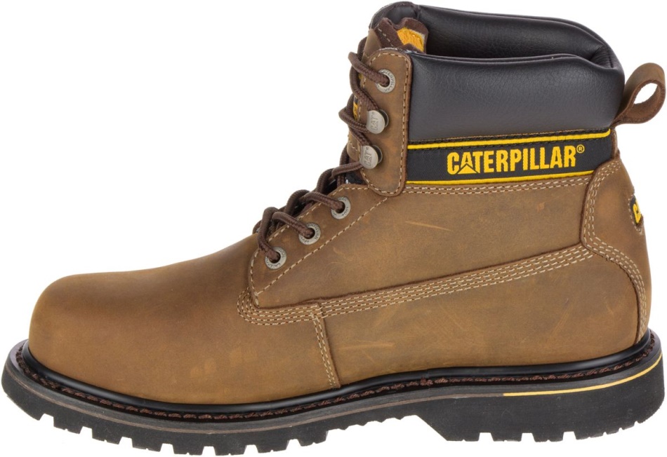 Holton ατσάλινο δάχτυλο S3 Hro Src μποτάκι εργασίας Caterpillar σκούρο καφέ